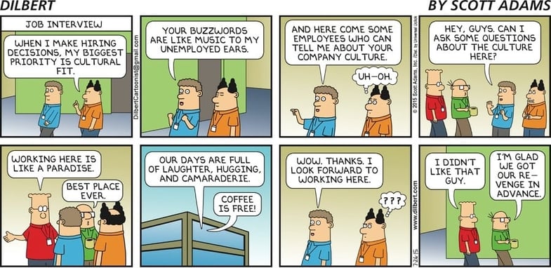 Candidate Experience- Dilbert