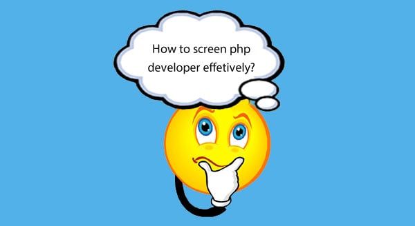 Screening PHP developer using PHP coding test