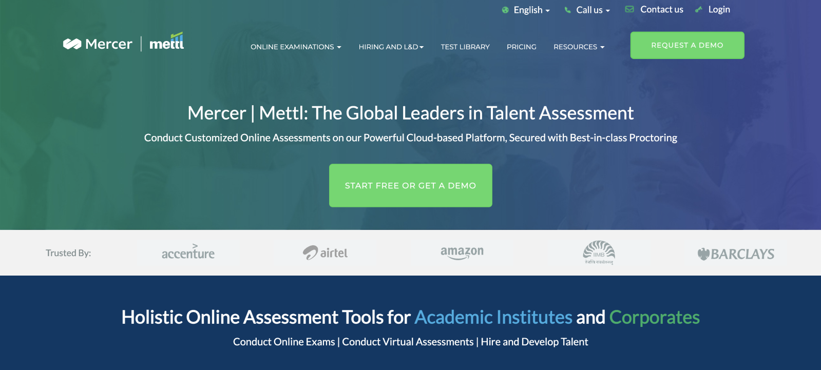 HR assessment tools - Mettl 