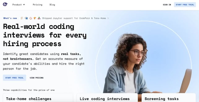 Coding Interview & Technical Assessment Platform - CoderPad