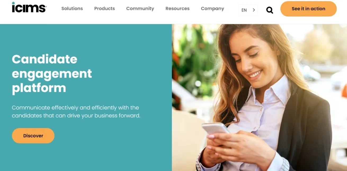 icims candidate engagement platform