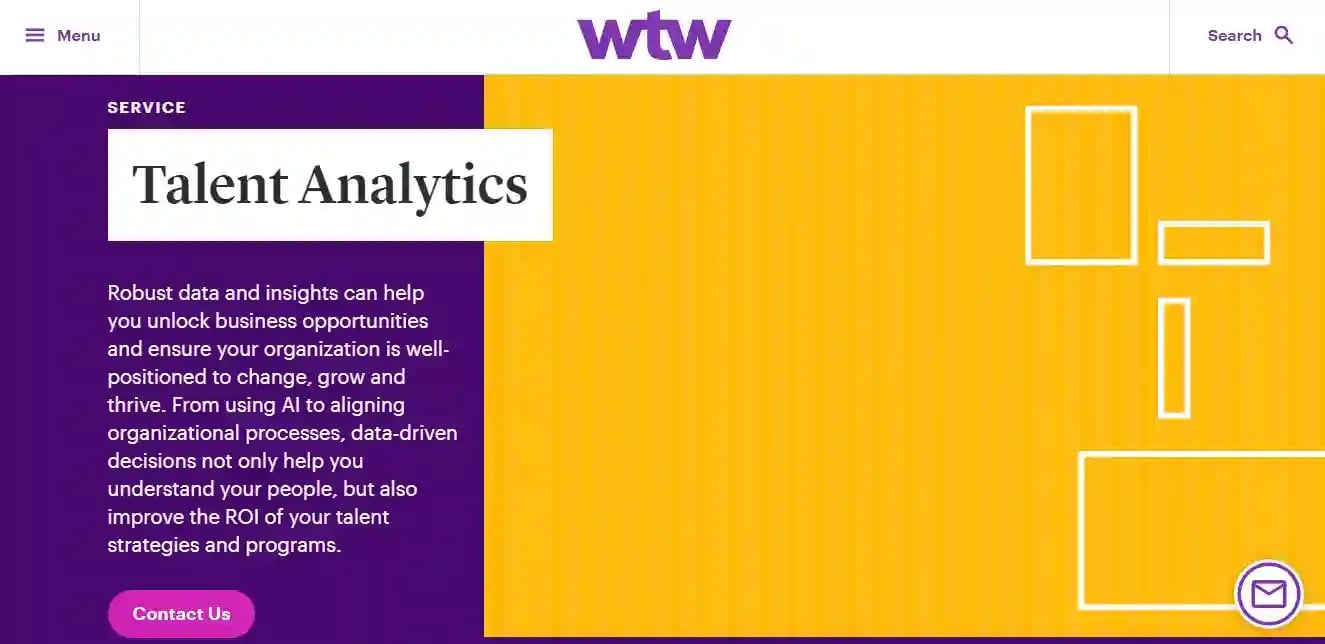 wtw talent analytics platform